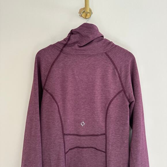 Stonewear Baha Cowl Neck Long Sleeve Pullover Top Purple L - Picture 6 of 6